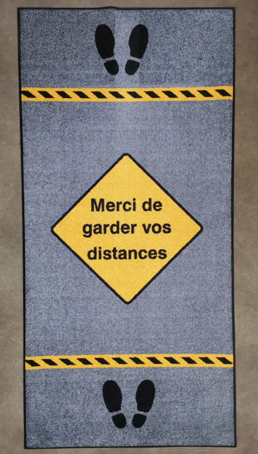 Tapis de distanciation 175x85cm